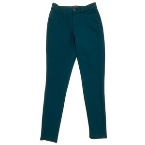 Dictionary Skinny Pants Size 4 Forest Green - Waist 12", Rise 9", Inseam 25.75"